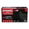 Gloveworks By Ammex Disposable Gloves, Nitrile, 2XL, 1000 PK, Black GWBN49100 - alternate 1